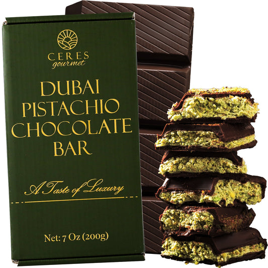 Ceres Gourmet Dubai Chocolate vs Bolçi Dubai Chocolate