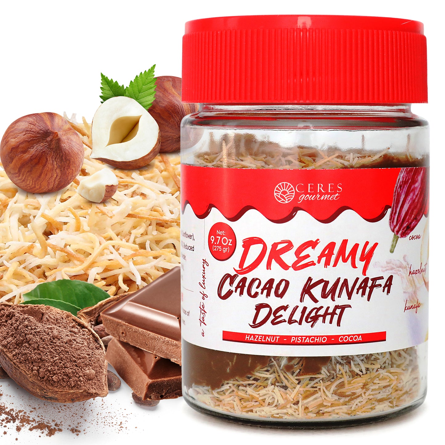 Hazelnut & Phyllo Spread