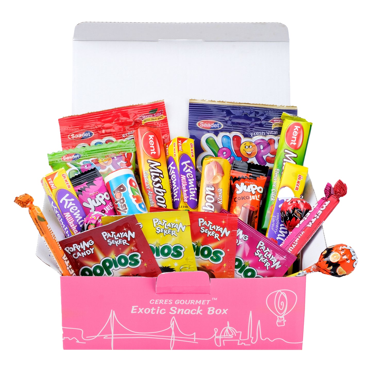 Candy Snacks Box Foreign Rare Unique 40 Mystery Candy 🍭