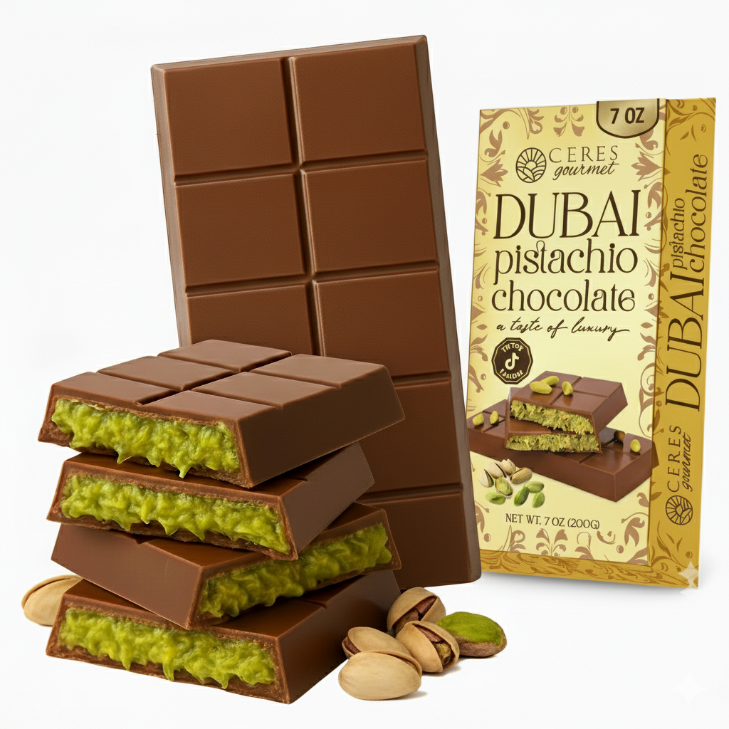 Thick Dubai Kunafa Chocolate - 7 oz