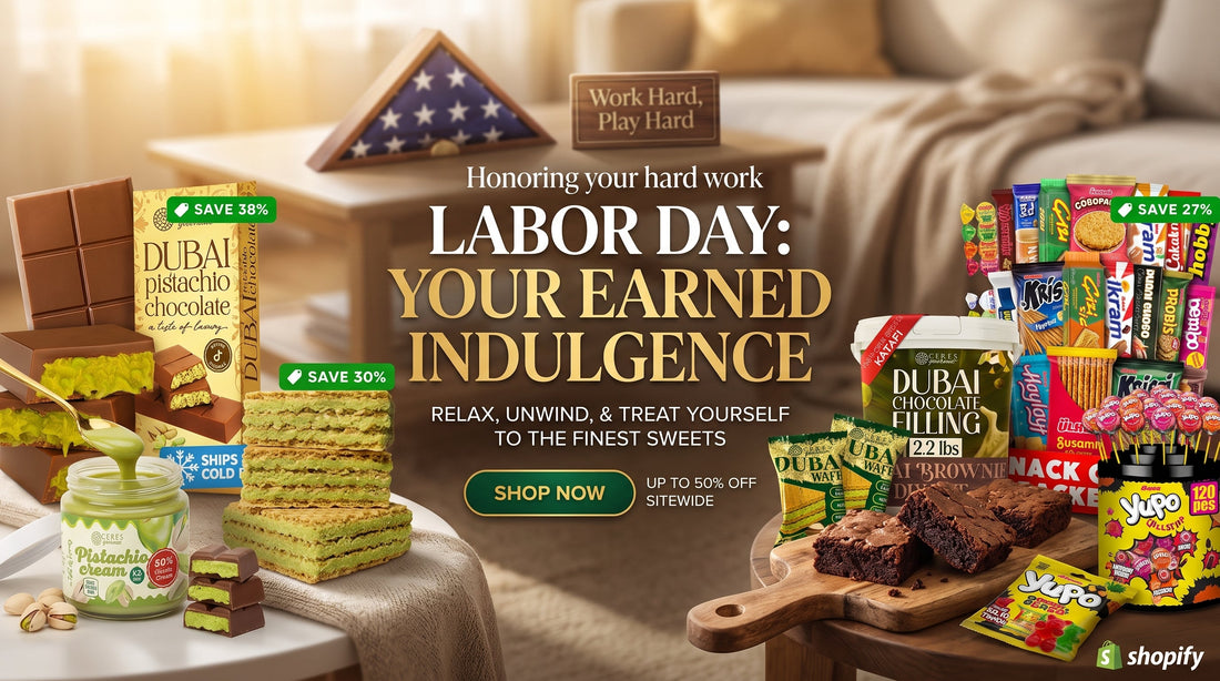 🇺🇸 Make Your Labor Day Sweeter: The Viral Dubai Chocolate & Candy Sale! 🍫
