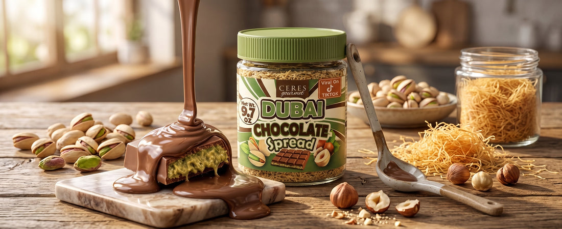 The Viral TikTok Sensation: Dubai Pistachio & Kataifi Chocolate Spread 🍫✨