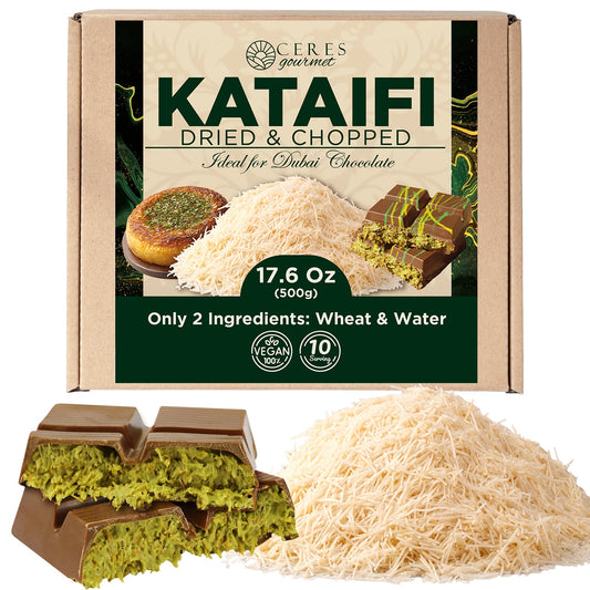 Discover the Taste and Texture of Kataifi: A Golden Delight of Shredded Phyllo Dough