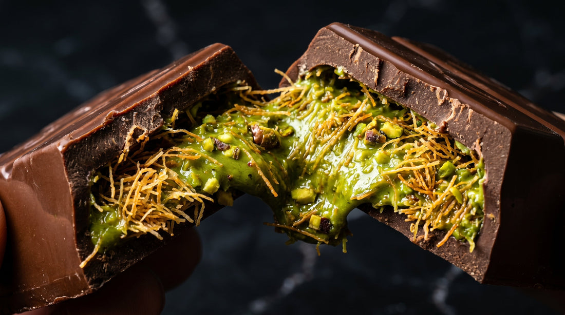 The Secret of the Crunch: Pistachio and Knafeh
