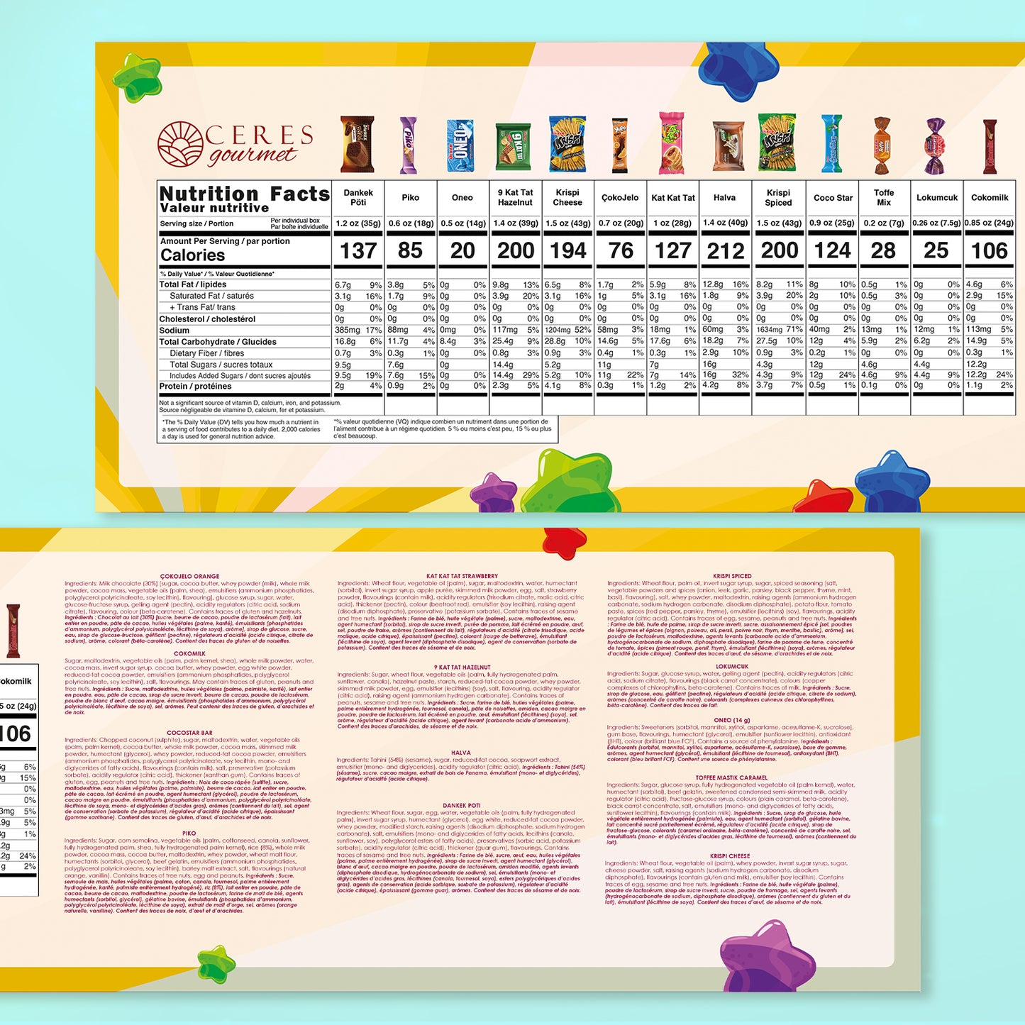 International Exotic Treats Box - 15 Premium Foreign Rare Snacks