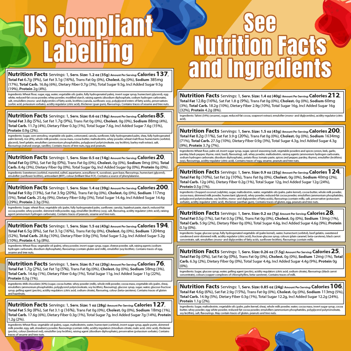 International Exotic Treats Box - 15 Premium Foreign Rare Snacks