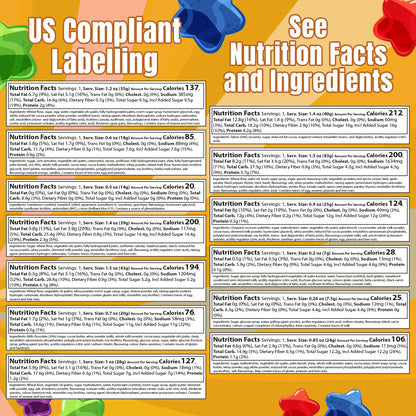 International Exotic Treats Box - 15 Premium Foreign Rare Snacks