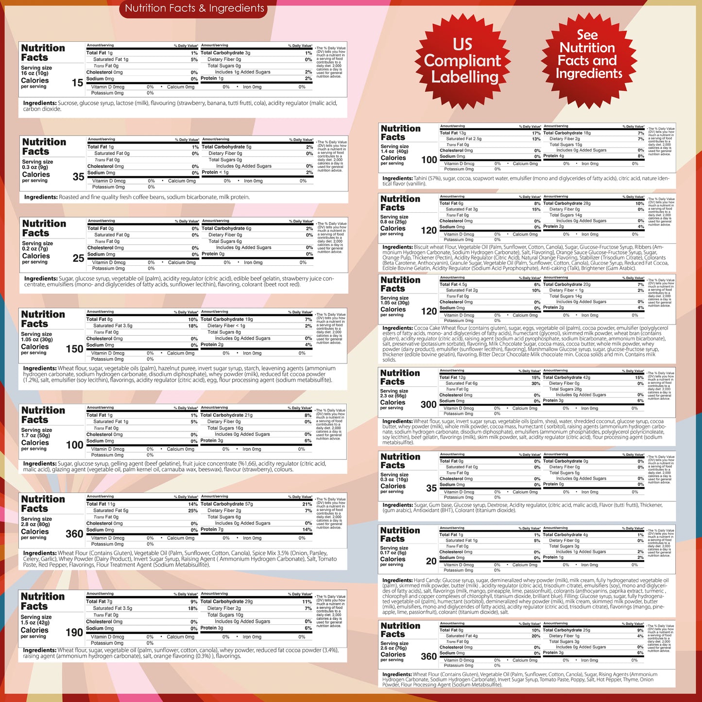 International Snack Box 20 Pcs Exotic Snacks