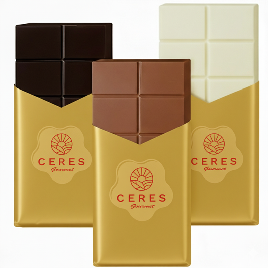 Dubai Chocolate Bar Trio - Dark, White, Milky - 7 oz