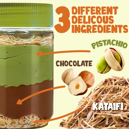 Dubai Spreadable Chocolate and Pistachio with Kataifi - 9.7 oz