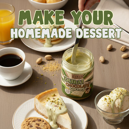 Dubai White Chocolate Spread Jar 9.7 oz