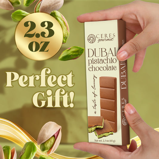 Dubai Chocolate Pistachio Bar – 2.3oz (65g)