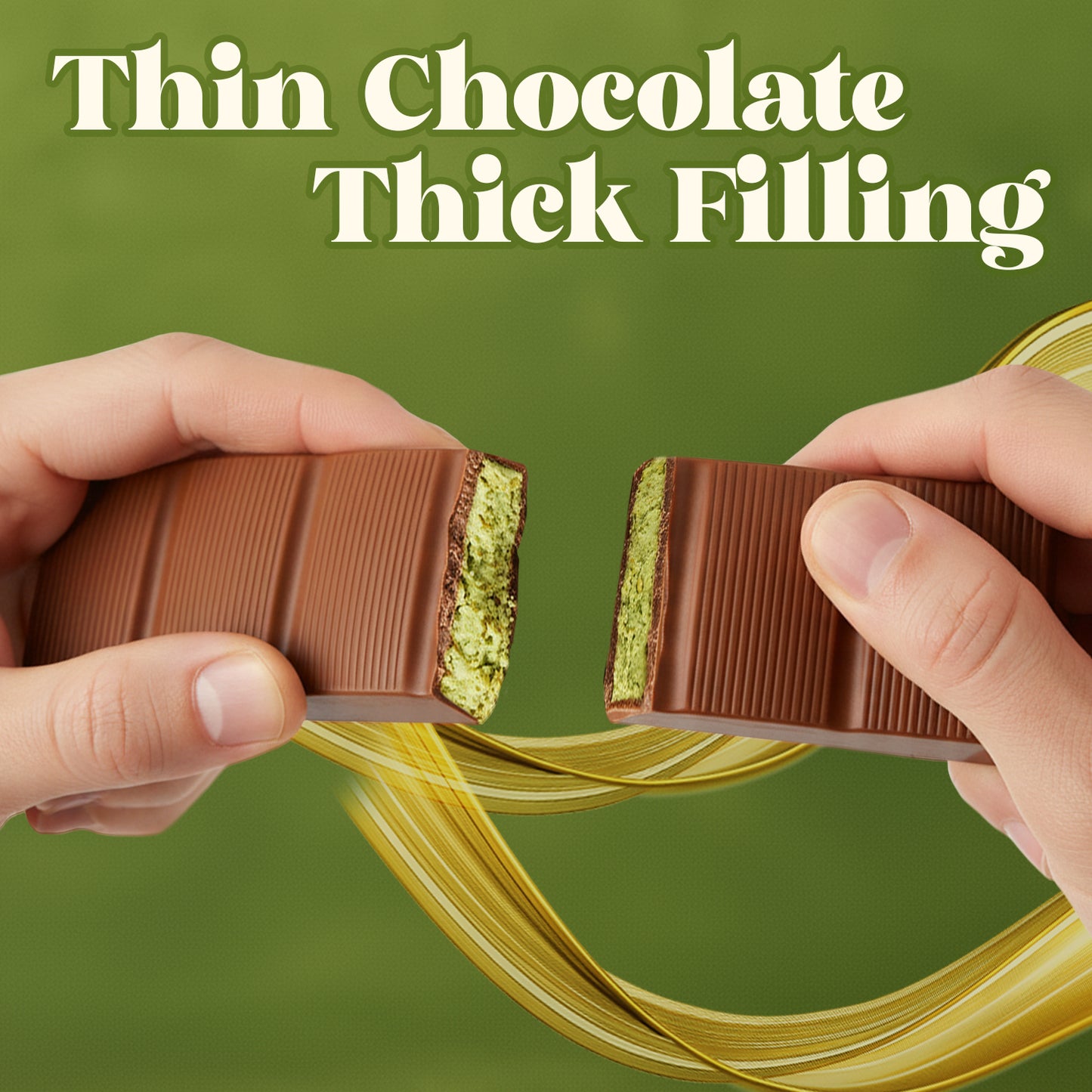 Dubai Chocolate Bar – 2.3 oz | Crunchy Kataifi & Rich European Pistachio Paste