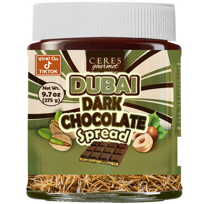 Dark Dubai Chocolate Spread 6.35 oz