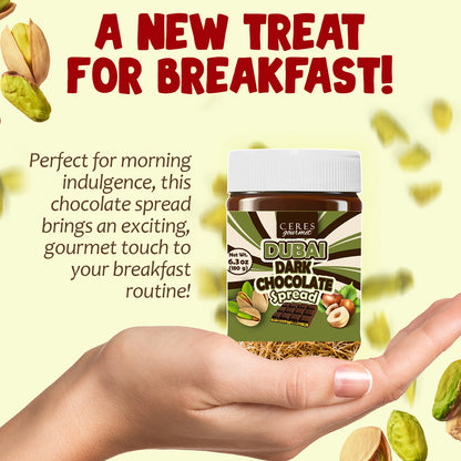 Dark Dubai Chocolate Spread 6.35 oz