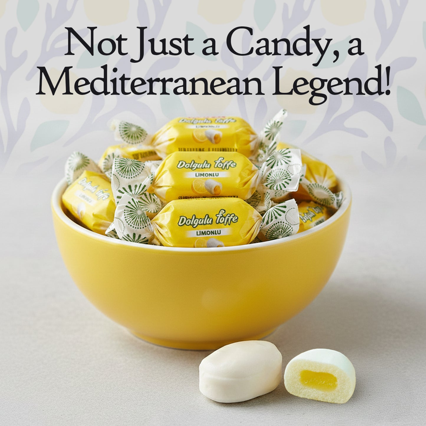 Lemon Soft Candy| Individually Wrapped | 2.2 lb