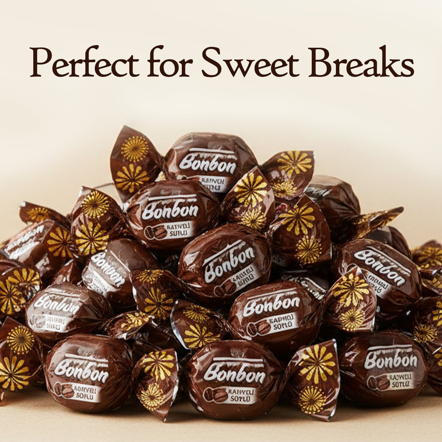 Coffee & Milk Hard Candy | Individually Wrapped | 2.2 lbs