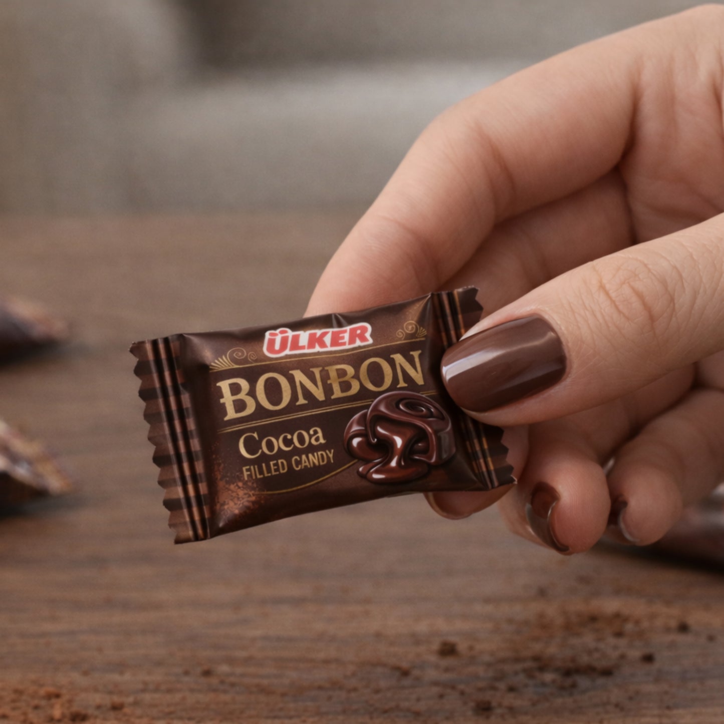 Cocoa Filled Hard Candy Bonbons – Individually Wrapped  (6 × 150 g Bags)