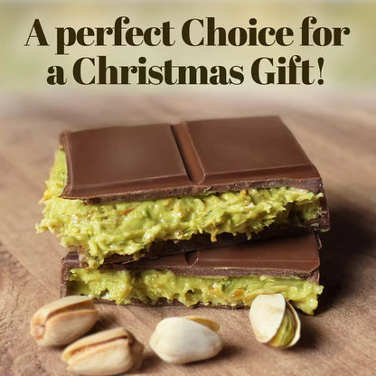 Special Viral Dubai Chocolate Pistachio Crispy Bar 7oz with ElegantBox
