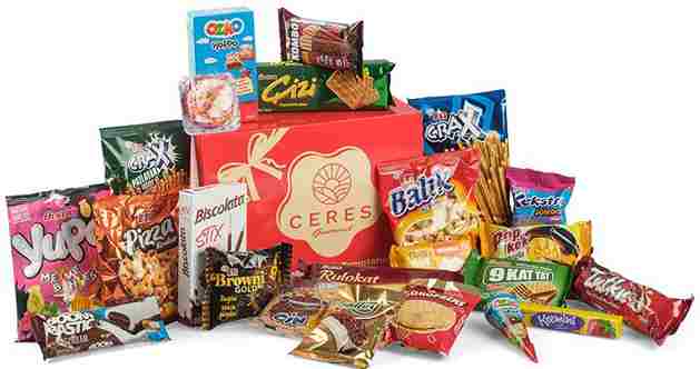 50-balenie International Snack Box - Rôzne pochúťky