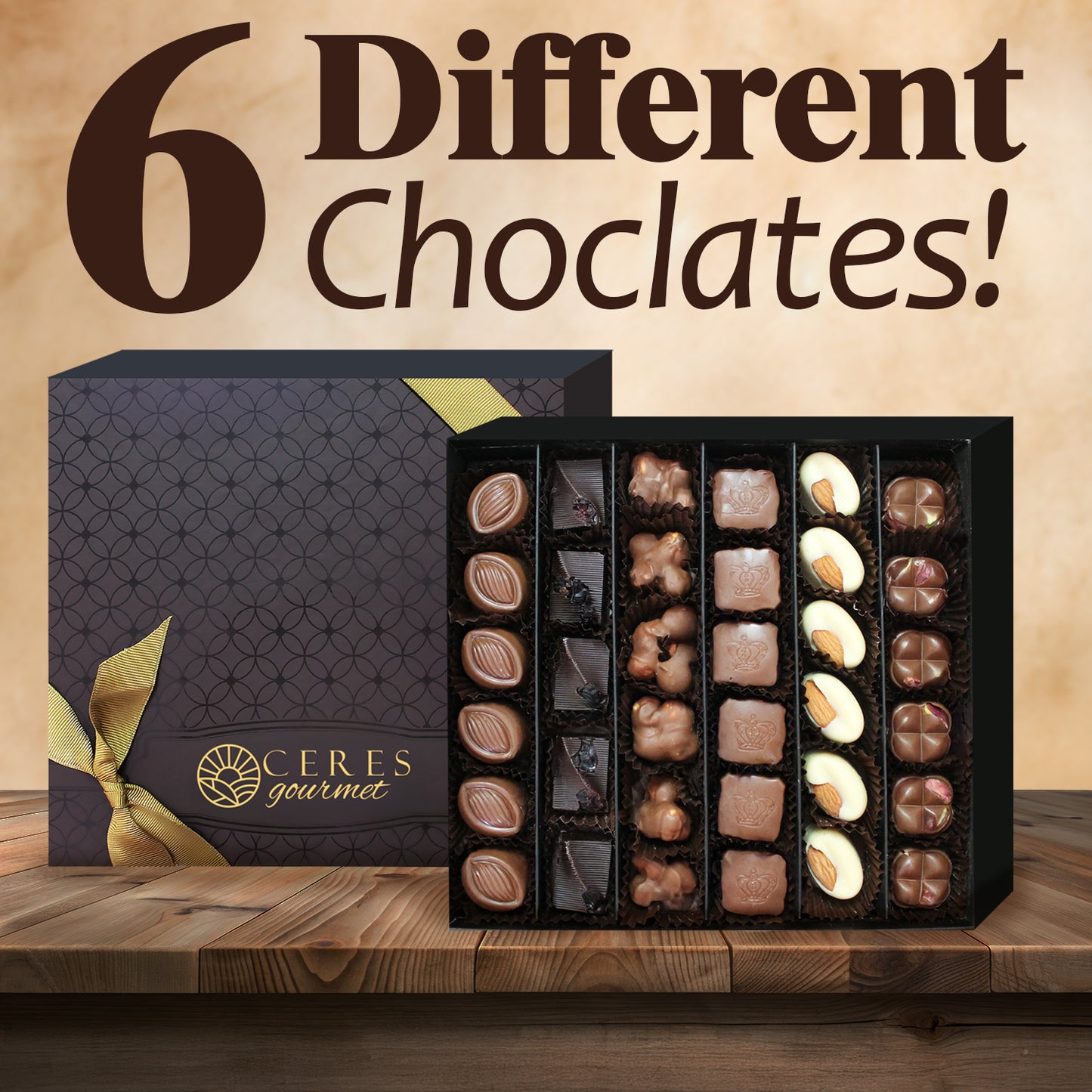 Ceres Gourmet Assorted Chocolate Gift Box 35 Pieces