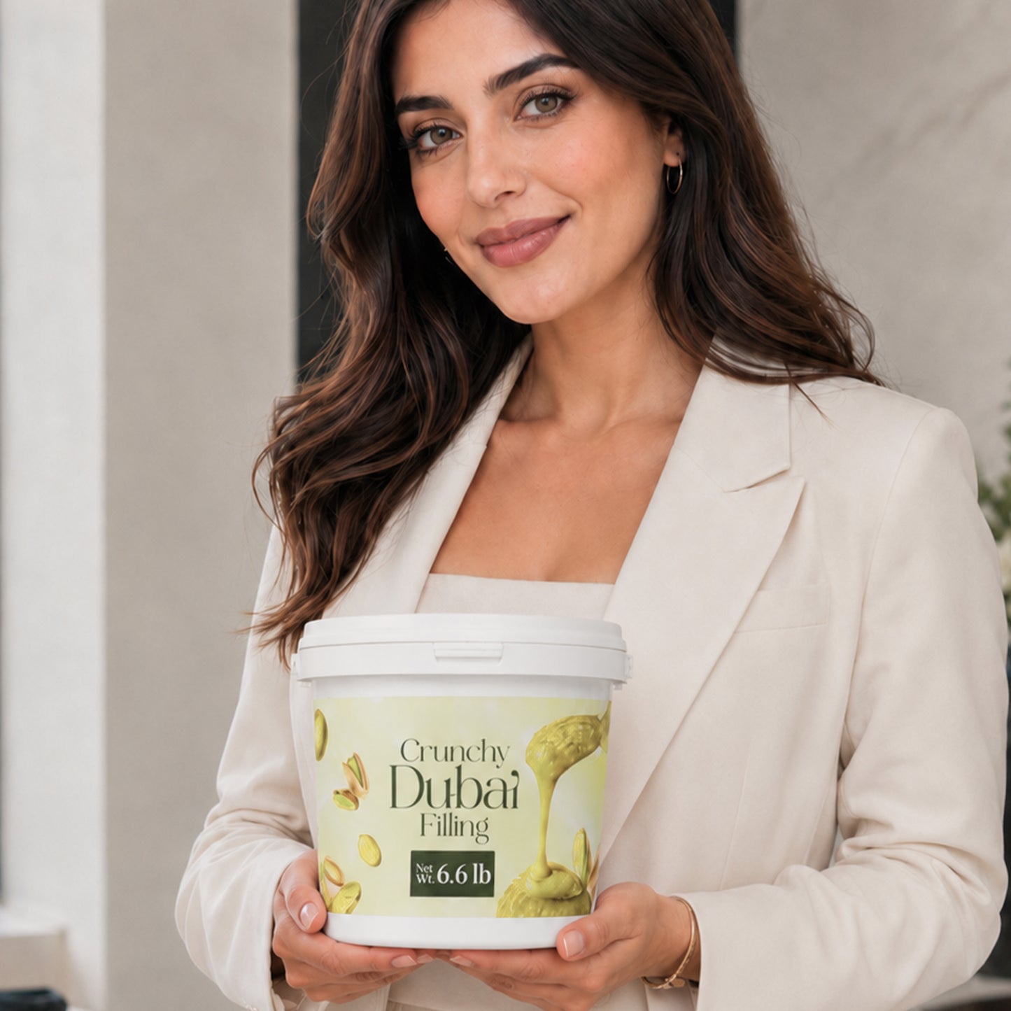 Premium Pistachio & Kataifi Filling – For Dubai Chocolate Creations – 2.2 lb and 6.6 lb