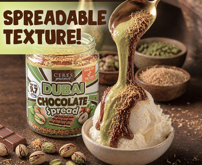 Dubai Spreadable Chocolate and Pistachio with Kataifi - 9.7 oz