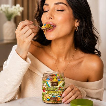 Viral Dubai Rainbow Chocolate Spread: Pistachio & Kataifi Crunch (9.7 oz)