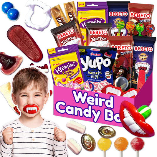 Funny Weird Candy Box Variety Pack 21 Pcs🍫🌍