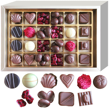 Ceres Gourmet Handmade Artisanal Assorted Chocolate Gift Box 24 Pieces