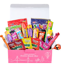 Candy Box From Around The World 40 Pcs, Foreign Rare Unique Mystery Candy Gift Box, 40 Pcs Cool International Exotic Candy Snacks Variety Box for Valentine's Day