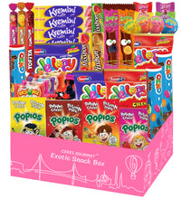 Candy Box From Around The World 40 Pcs, Foreign Rare Unique Mystery Candy Gift Box, 40 Pcs Cool International Exotic Candy Snacks Variety Box for Valentine's Day