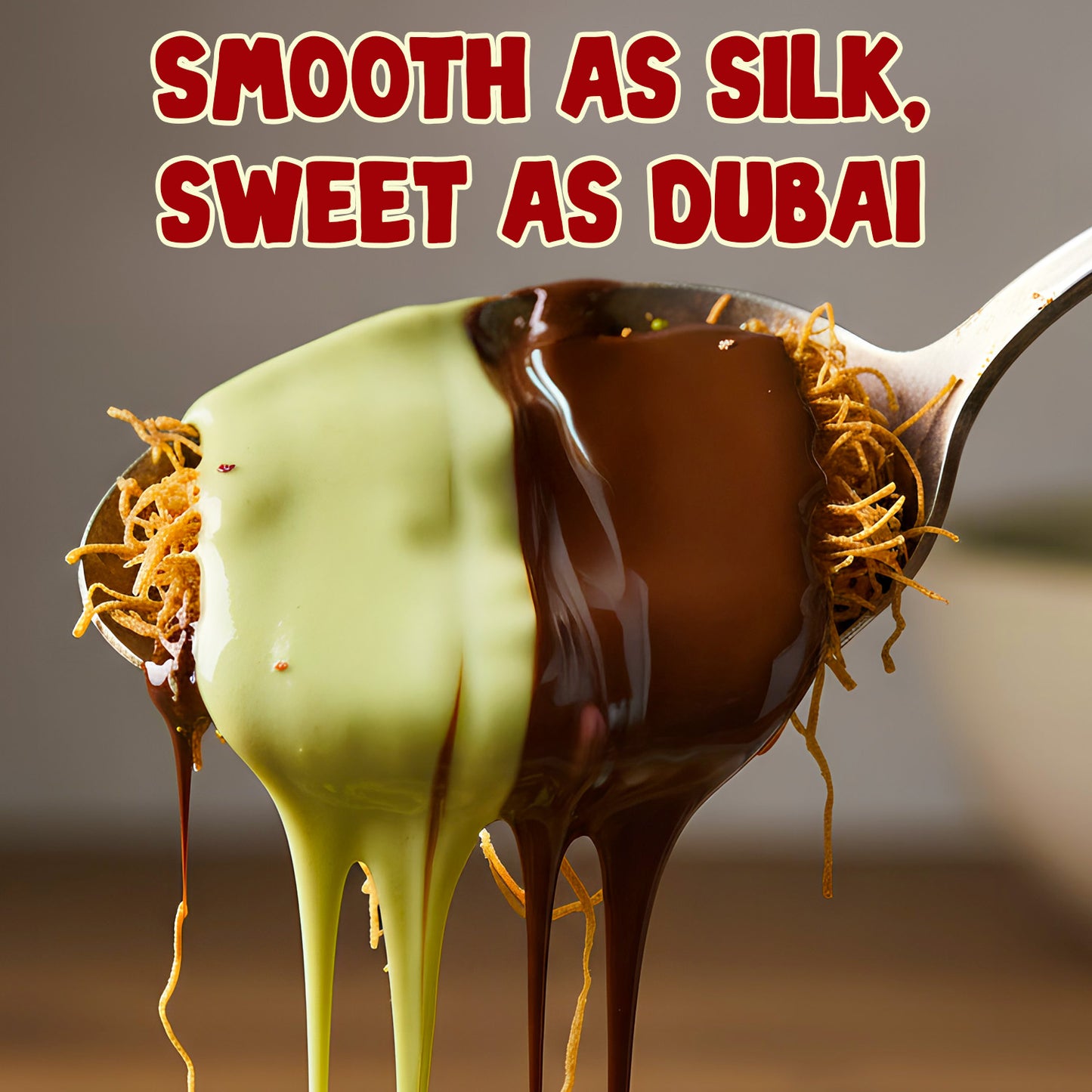 Belgian Dark Dubai Chocolate Kataifi Spread 6.35 oz