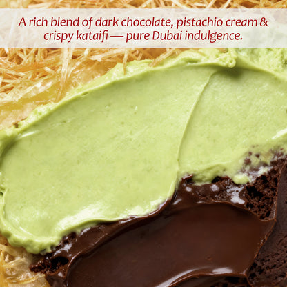 Belgian Dark Dubai Chocolate Kataifi Spread 6.35 oz
