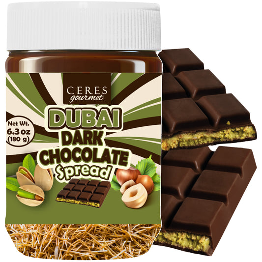 Dark Dubai Chocolate Spread 6.35 oz