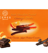 Dark Chocolate Orange Peel Sticks