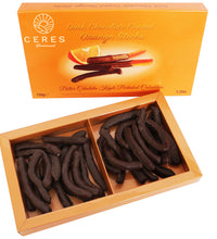 Dark Chocolate Orange Peel Sticks