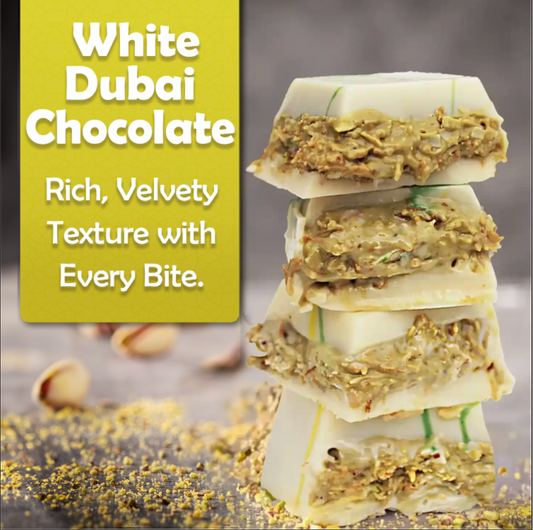 Dubai Chocolate Bar White 7oz