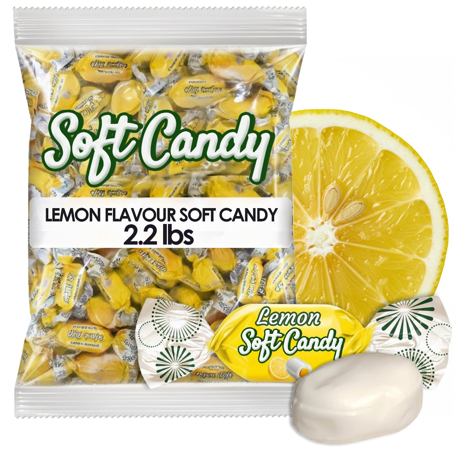 Premium Candy Assortment Bundle – Soft & Hard Candy Bulk Collection - Each 2.2 lbs