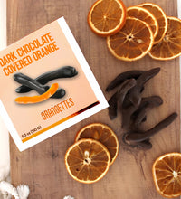 Bitter Chocolate-Coated Orange Peel Sticks 5.3 Oz - Candied Orange Peel Slices Coated With Dark Chocolate- A Symphony of Sweetness and Richness in Every Bite