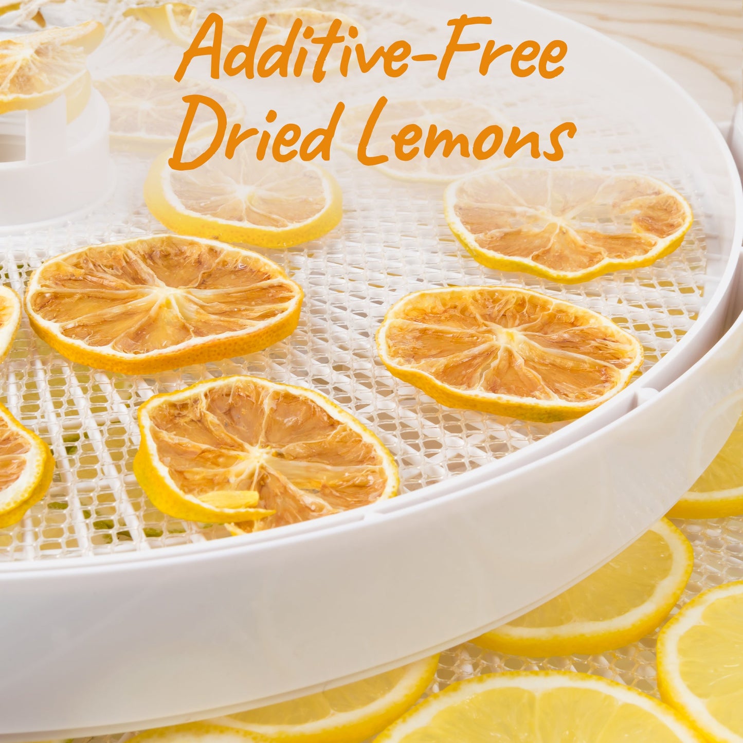 Dried Lemon Slices, Dehydrated Lemon Wheels for Cocktails (35 to 45 Slices) 3.5 Oz, Natural Dried Fruit Cocktail Garnish for Drinks, Decorations, Cake, Cooking, Tea - Ceres Gourmet