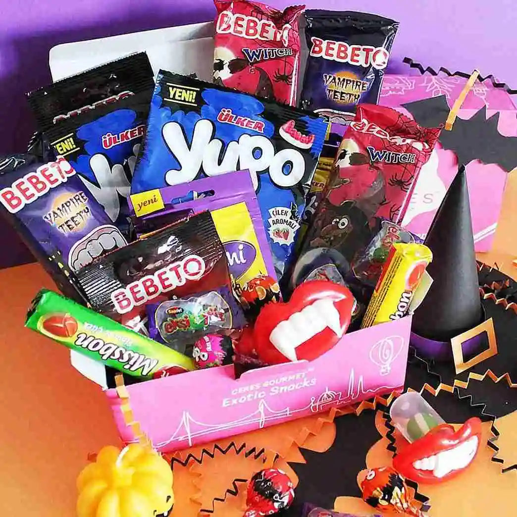 hallowen snack boxes foreign