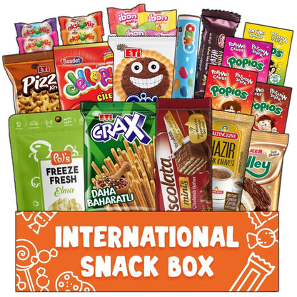 International Snack Box 12 pcs 🍫🌍 - Ceres Gourmet