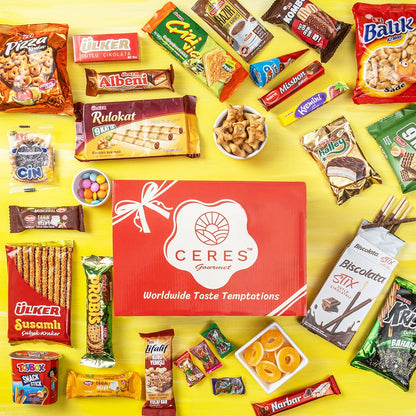 International Snack Box 30 Pcs🍫🌍 - Ceres Gourmet