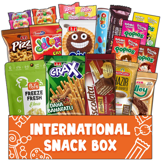 intetnational snack boxes