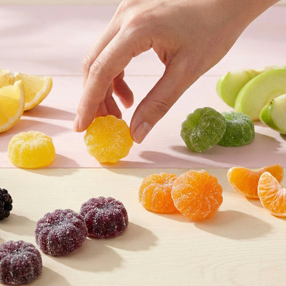 Ceres Gourmet Assorted Fruit Jelly Candy, Individually Wrapped (350g)