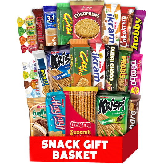 International Snack Box 30 Unique Pcs - Maxi Box