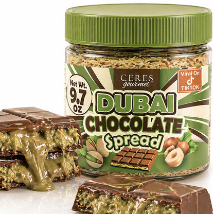 Dubai Spreadable Chocolate and Pistachio with Kataifi - 9.7 oz