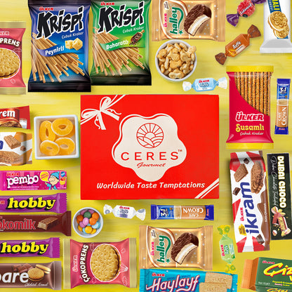 International Snack Box 35 Unique Pcs - Maxi Box