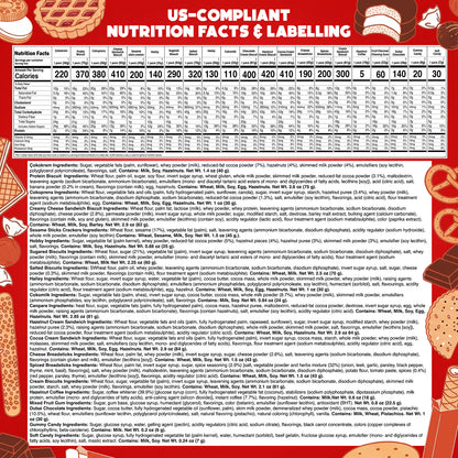 International Snack Box 35 Unique Pcs - Maxi Box